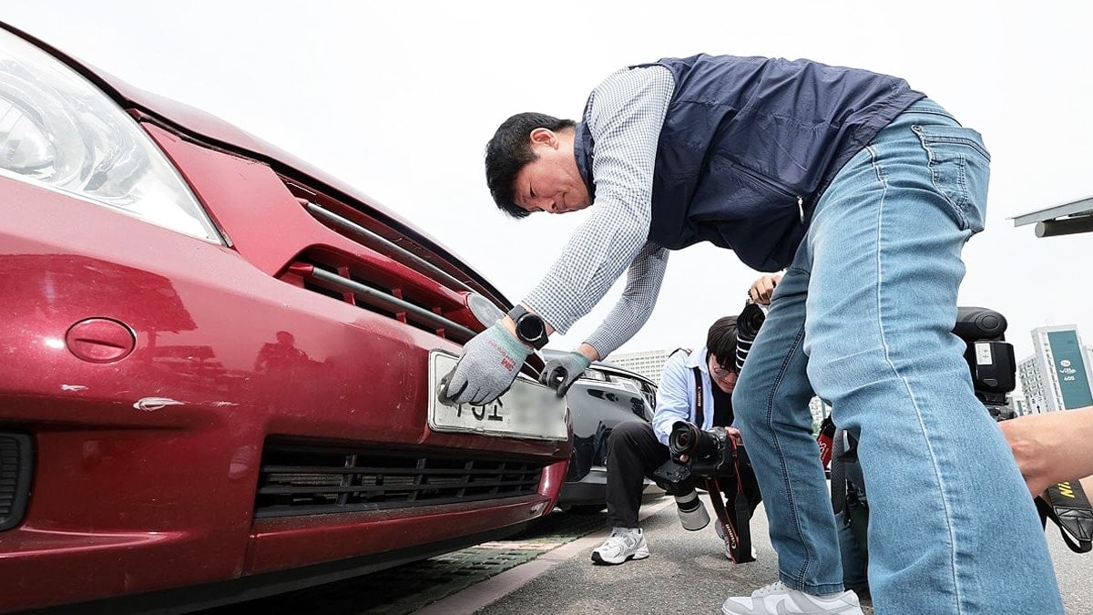 체납 차량 번호판 영치