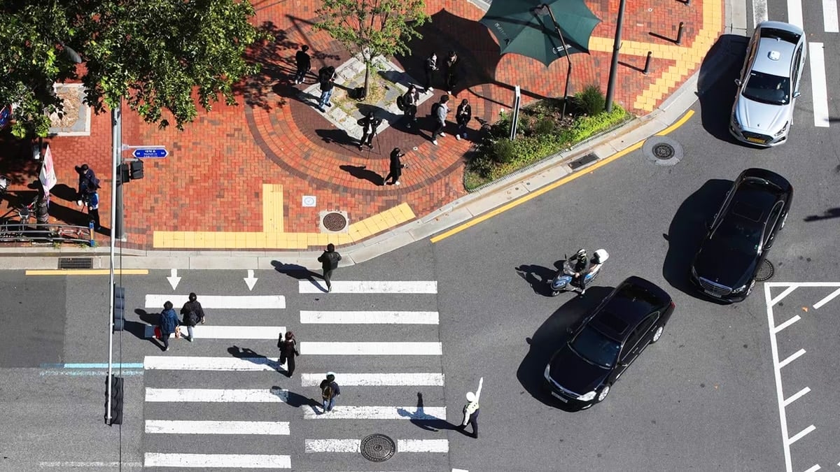 우회전 일시정지 단속