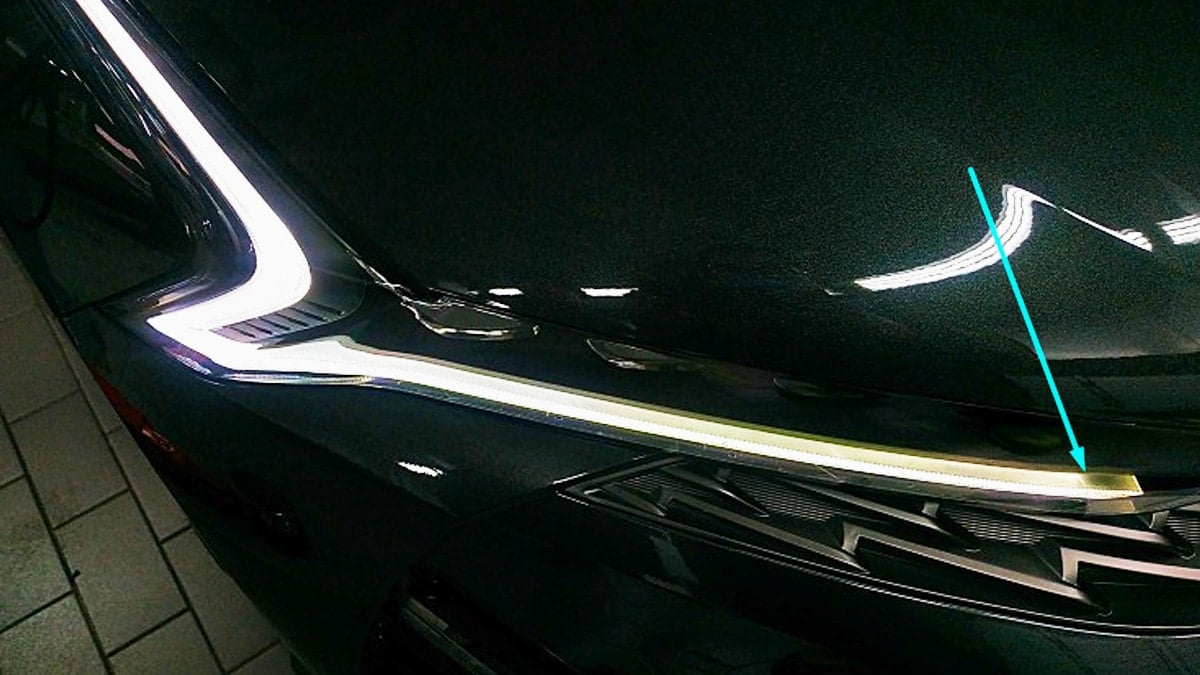 기아 K5 DRL 황변 현상