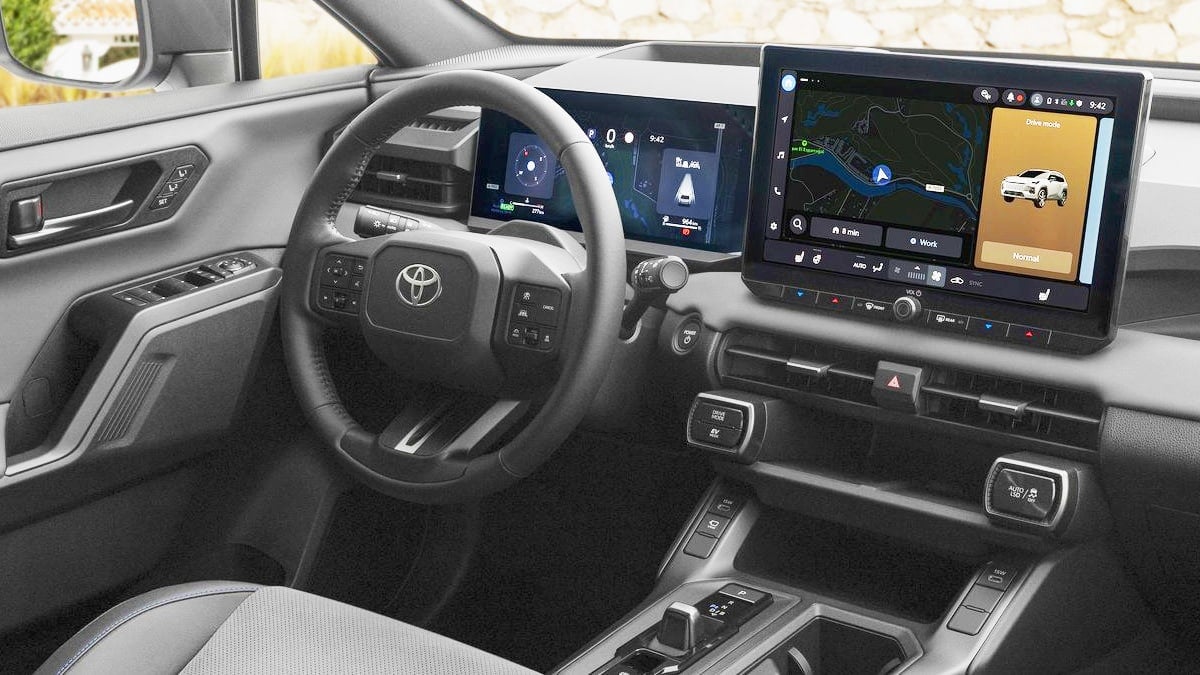 토요타 신형 RAV4 실내