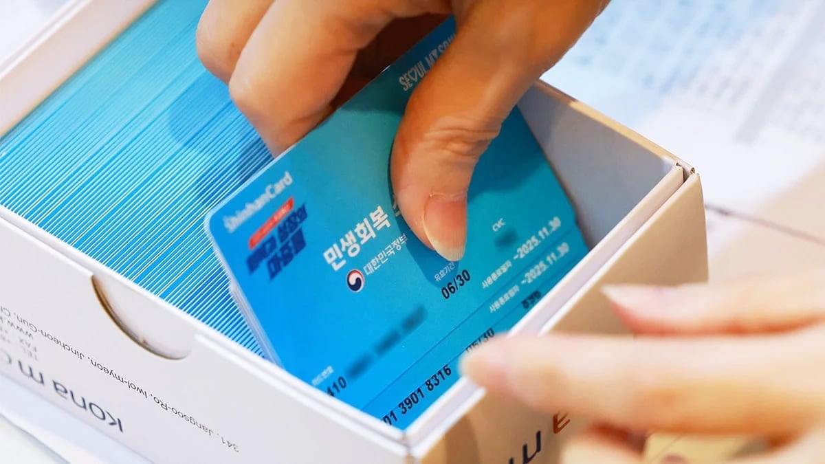 민생회복 소비쿠폰 카드