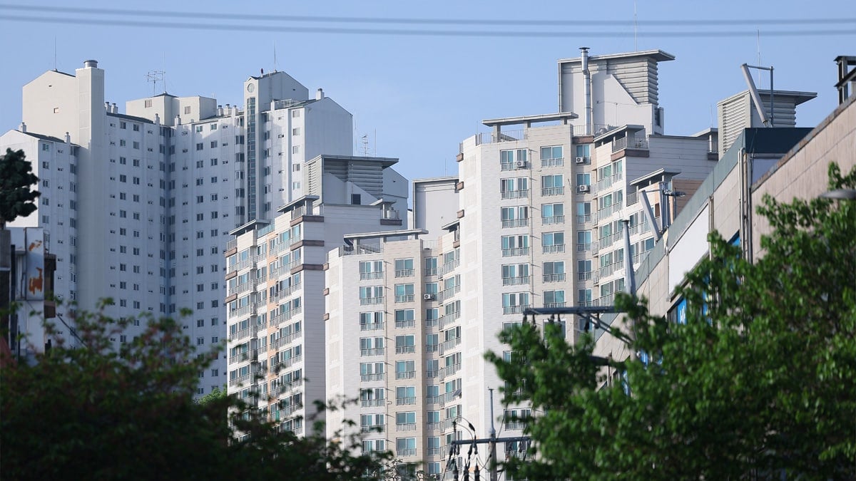 서울 시내의 한 아파트 단지